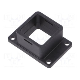 1 pcs x Amphenol Communications Solutions - 10140957-101LF - Socket cover, VerIO™, flange (4 holes),for panel mounting
