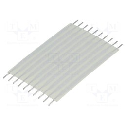 1 pcs x TE Connectivity - FSN21.5A-10 - Connector: jumper cable, Cable ph: 2.54mm, L: 38.1mm, straight