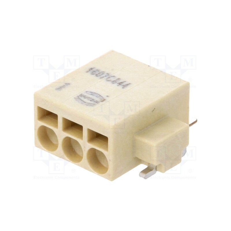 1 pcs x HARTING - 14010313110334 - Connector: plug-in, har-flexicon®, 2.54mm, ways: 3, 24AWG÷20AWG