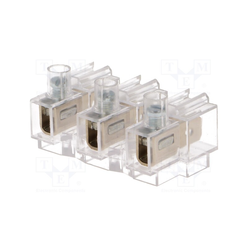 1 pcs x POKu00d3J - A12-4260 - Terminal block, ways: 3, 0.75÷4mm2, screw terminal, 400V, 16A