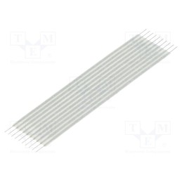 1 pcs x TE Connectivity - 4-1437131-7 - Connector: jumper cable, Cable ph: 1.27mm, L: 50.8mm, straight