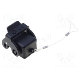 1 pcs x ILME - CK 03 CXN - Protection cover, CK, size 21.21, Enclos.mat: plastic, -40÷125°C