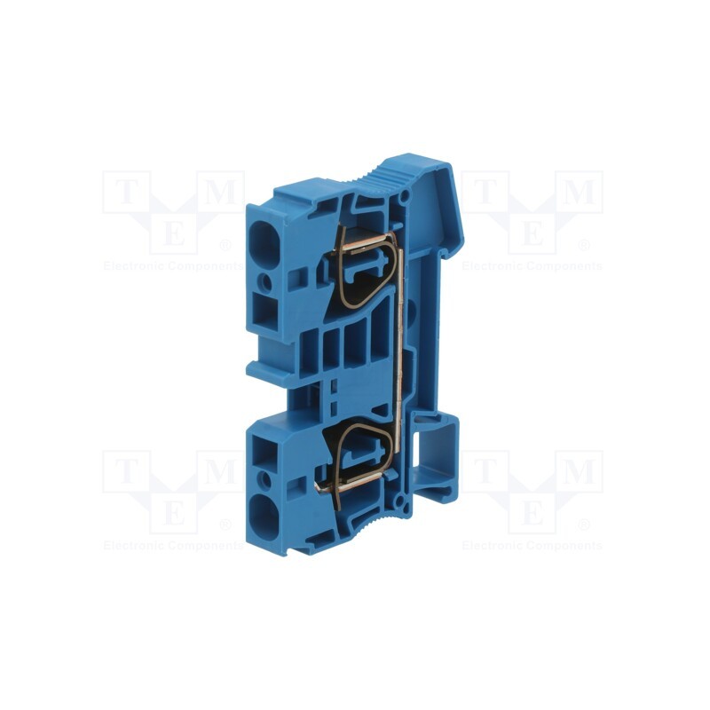1 pcs x PHOENIX CONTACT - 3036123 - Splice terminal: rail, 0.2÷16mm2, ways: 1, terminals: 2, blue, ST