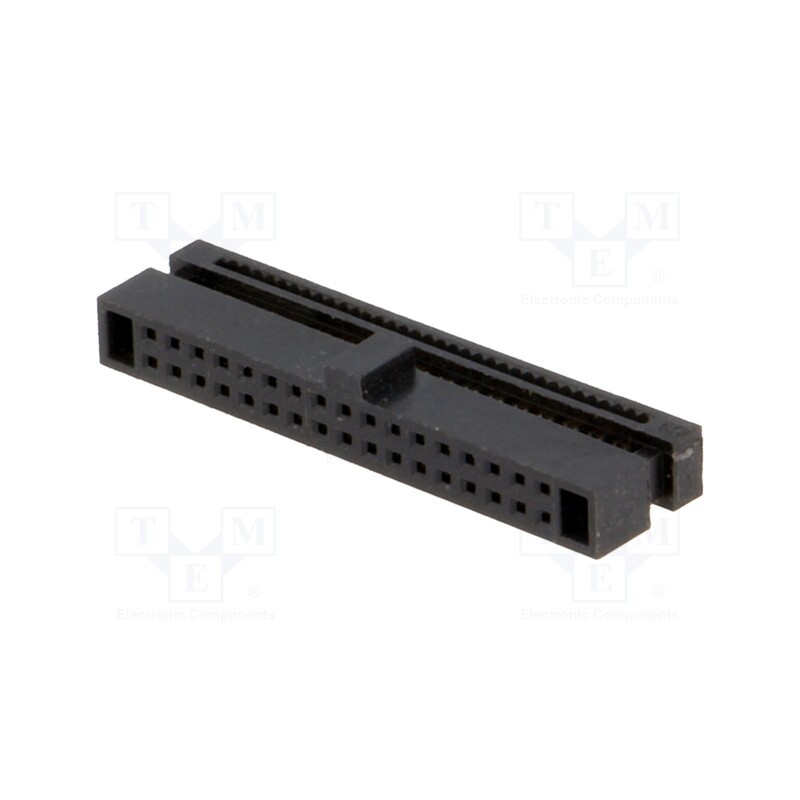 1 pcs x CONNFLY - DS1017-01-34NA8 - Plug, IDC, female, PIN: 34, IDC, for ribbon cable, 0.635mm