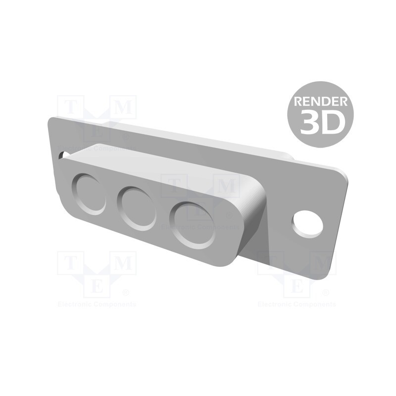 1 pcs x HARTING - 9692000033 - Special D-Sub, PIN: 3(3+0), female, Type: w/o special terminals