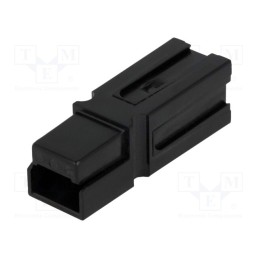 1 pcs x ENCITECH - 1130-0101-02 - Plug, wire-wire, 75A, hermaphrodite, PIN: 1, w/o contacts, black