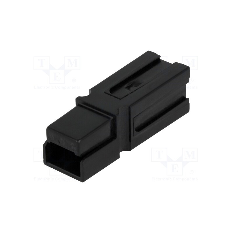 1 pcs x ENCITECH - 1130-0101-02 - Plug, wire-wire, 75A, hermaphrodite, PIN: 1, w/o contacts, black