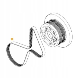 Fendt f946201040020 V-belt original