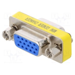 1 pcs x CONNFLY - DS1082-03-15F8LNCC - Transition: adapter, D-Sub 15pin HD female,both sides