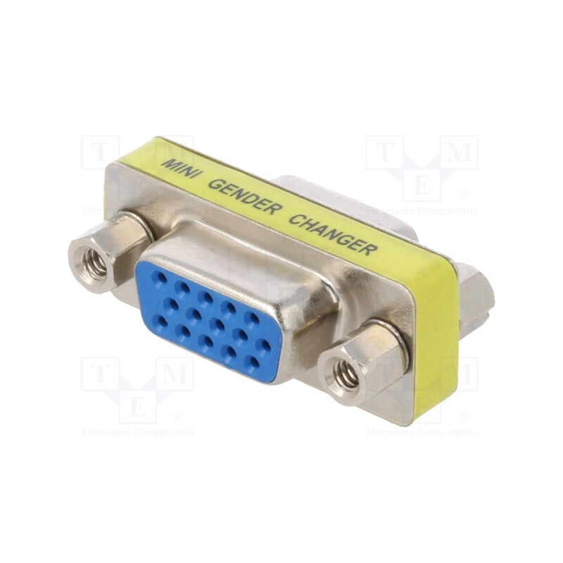 1 pcs x CONNFLY - DS1082-03-15F8LNDS - Transition: adapter, D-Sub 15pin HD female,both sides