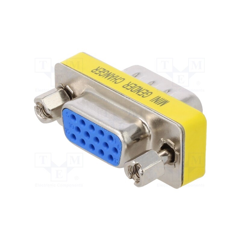 1 pcs x CONNFLY - DS1082-03-15M8LNCC - Transition: adapter, D-Sub 15pin HD male,D-Sub 15pin HD female