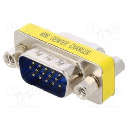 1 pcs x CONNFLY - DS1082-03-15M8LNDS - Transition: adapter, D-Sub 15pin HD male,D-Sub 15pin HD female