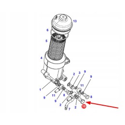 F836200060020 filter connection through screw