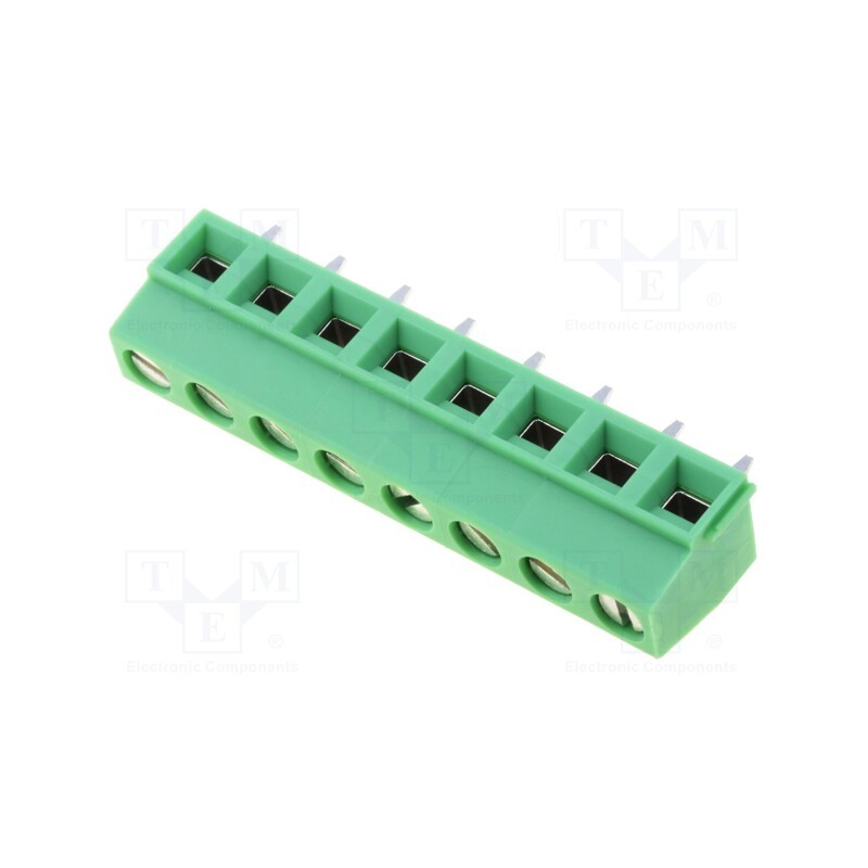 1 pcs x PHOENIX CONTACT - MKDSN 1,5/ 8-5,08 1729186 - PCB terminal block, angled 90°, 5.08mm, ways: 8, on PCBs, terminal