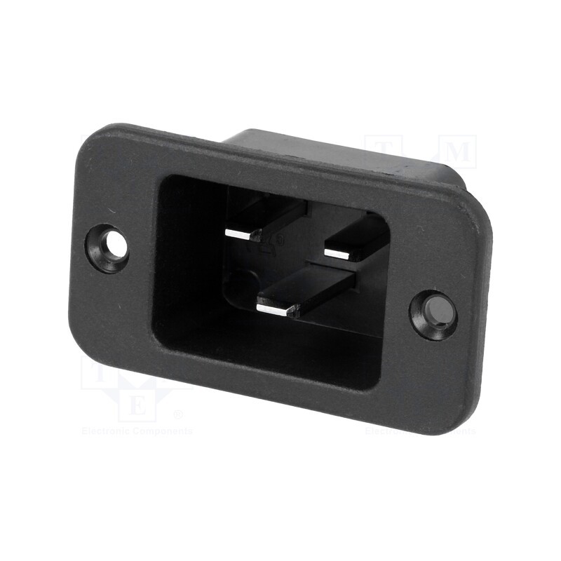 1 pcs x - R-305(02) - Connector: AC supply, socket, male, 16A, IEC 60320, C20 (I), 250VDC