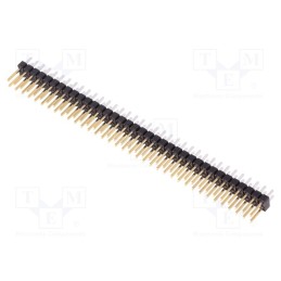 1 pcs x Amphenol Communications Solutions - 77313-818-72LF - Pin header, pin strips, BERGSTIK, male, PIN: 72, straight, 2.54mm