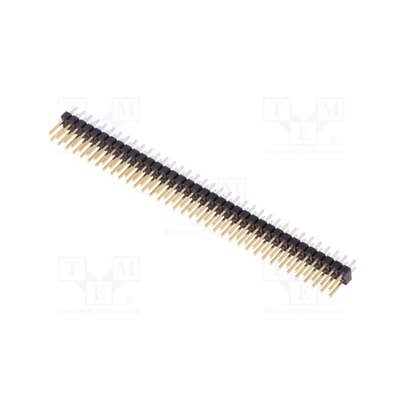 1 pcs x Amphenol Communications Solutions - 77313-818-72LF - Pin header, pin strips, BERGSTIK, male, PIN: 72, straight, 2.54mm