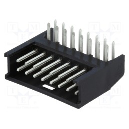 1 pcs x TE Connectivity - 280390-1 - Socket, wire-board, male, AMPMODU MOD II, 2.54mm, PIN: 16, THT