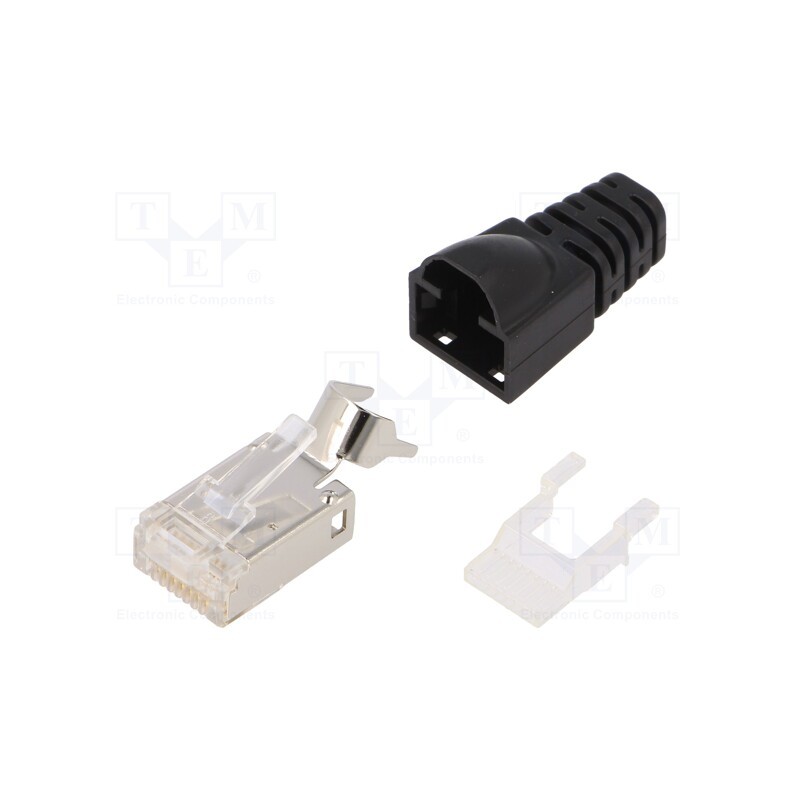 1 pcs x WEIDMu00dcLLER - 8813110000 IE-P63 - Plug, RJ45, PIN: 8, Cat: 6a,Class EA, shielded, gold-plated, IP20