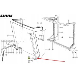 622627 0 cabin window frame