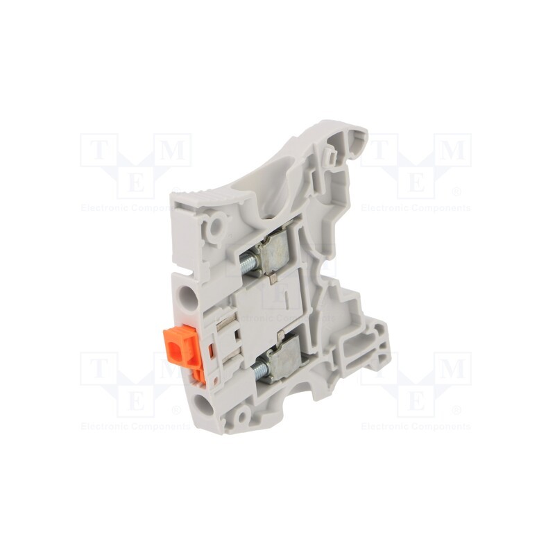 1 pcs x TE Connectivity - 1SNK506315R0000 (ZS6-S) - Splice terminal: rail, 0.2÷6mm2, ways: 1, terminals: 2, grey, SNK