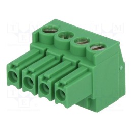 1 pcs x TE Connectivity - 284506-4 - Pluggable terminal block, Contacts ph: 3.5mm, ways: 4, straight