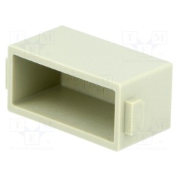 1 pcs x HARTING - 9140009950 - Protection cap, Han-Modular®, Modules: 1, Han Dummy Module