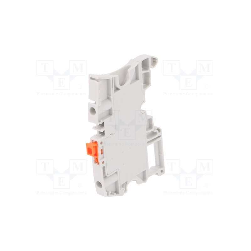 1 pcs x TE Connectivity - 1SNK506310R0000 (ZS4-S-R1) - Splice terminal: rail, 0.2÷4mm2, ways: 1, terminals: 2, grey, SNK