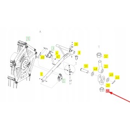 100129067 nut m18 x 1 5