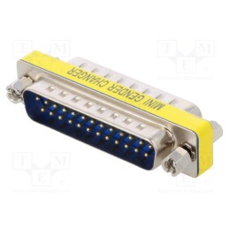 1 pcs x CONNFLY - DS1082-02-25P8LNDS - Transition: adapter, D-Sub 25pin male,both sides