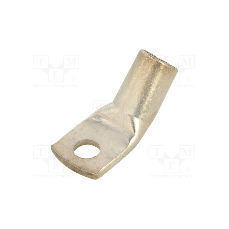 1 pcs x BM GROUP - BM0314345 - Tip: ring tube, M10, 95mm2, crimped, for cable, angled 45°, tinned