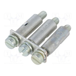 1 pcs x WEIDMu00dcLLER - 0336800000 Q 3 SAK4 - Screw bridge, ways: 3, SAK4