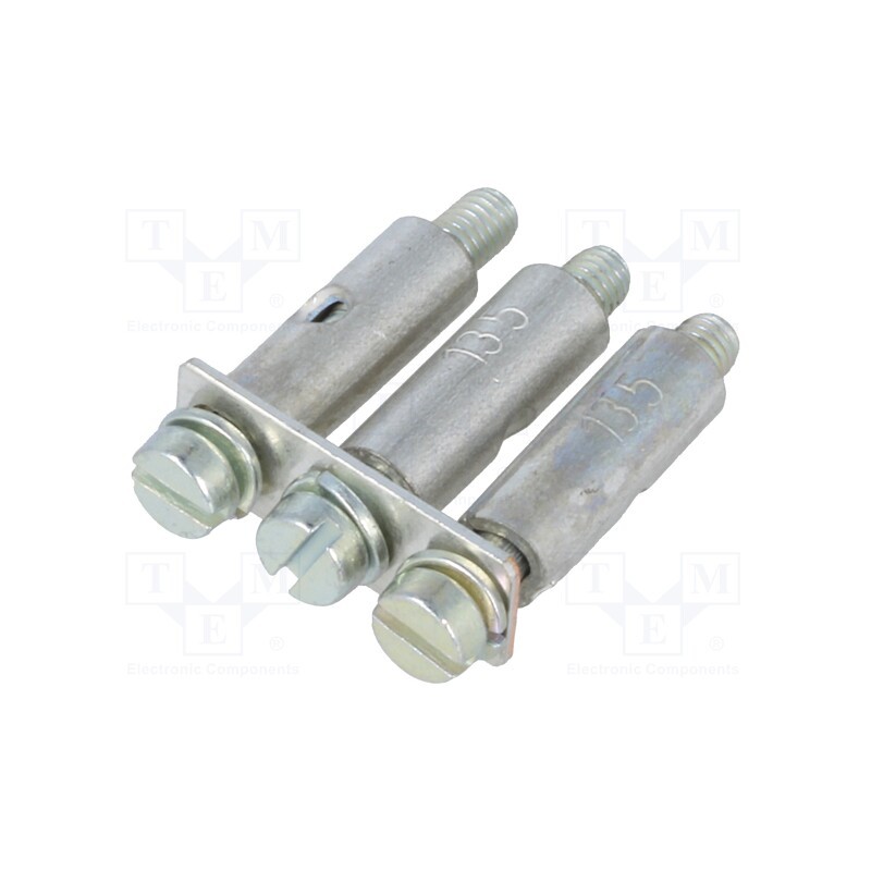 1 pcs x WEIDMu00dcLLER - 0336800000 Q 3 SAK4 - Screw bridge, ways: 3, SAK4