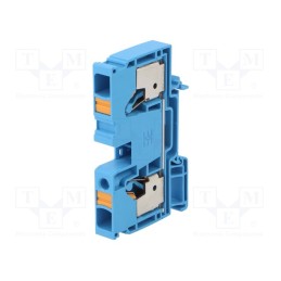 1 pcs x WEIDMu00dcLLER - 2490370000 A2C 10 BL - Splice terminal: rail, 10mm2, ways: 1, terminals: 2, blue, wemid