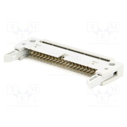 1 pcs x CONNFLY - DS1012-40LNN0A - Plug, IDC, male, PIN: 40, with ejector, IDC, for ribbon cable, 3A