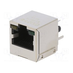 1 pcs x PHOENIX CONTACT - 1149871 - Socket, RJ45, PIN: 8, gold-plated, Layout: 8p8c, on PCBs, THT