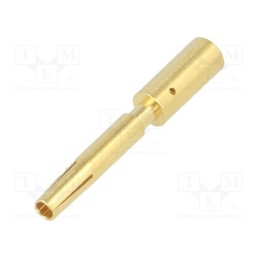 1 pcs x HUMMEL - A712-7010901542 - Contact, female, 1.5mm, gold-plated, 2.5mm2, M12 Power, crimped