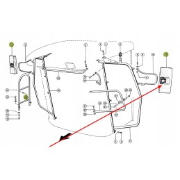 625929 0 electrically operated mirror