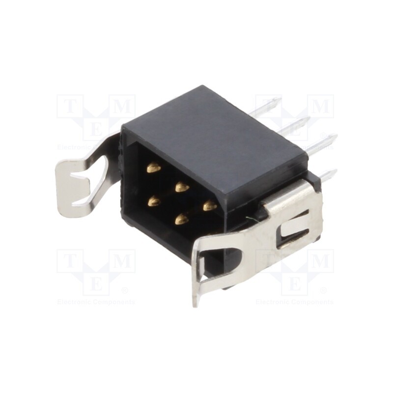 1 pcs x HARWIN - M80-8670622 - Socket, PCB-cable/PCB, male, Datamate L-Tek, 2mm, PIN: 6, THT, 800V