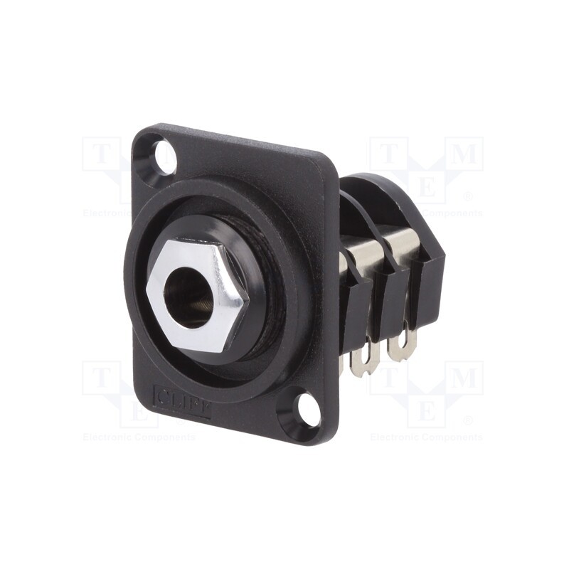 1 pcs x CLIFF - CP303080 - Socket, Jack 6,3mm, female, stereo, soldering, XLR standard, FT