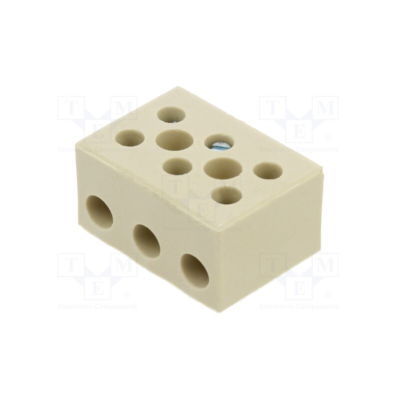 1 pcs x BM GROUP - BM9524 - Terminal block, screw terminal, 16mm2, 450V, ways: 3, terminals: 6