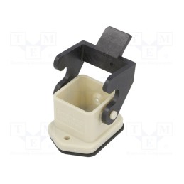 1 pcs x AMPHENOL - C14610F0030004 - Enclosure: for HDC connectors, C146, size A3, with latch, plastic