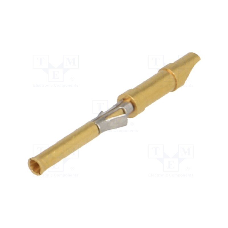 1 pcs x BULGIN - SA3622/S - Contact, female, brass, gold-plated, 26AWG÷22AWG, soldering