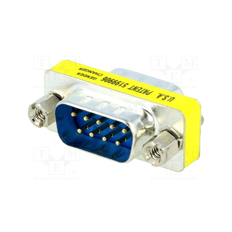 1 pcs x ENCITECH - 2401-0100-01 - Transition: adapter, D-Sub 9pin male,both sides