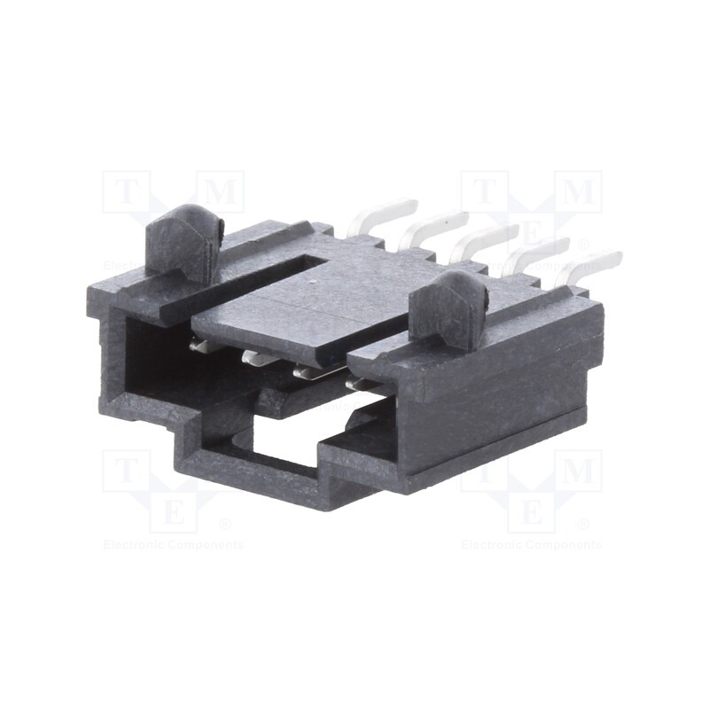 1 pcs x MOLEX - 1719770005 - Socket, wire-board, male, SL, 2.54mm, PIN: 5, SMT, tinned, horizontal