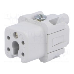1 pcs x ILME - CKF 04 - Connector: HDC, contact insert, female, CK, PIN: 5, 4+PE, size 21.21