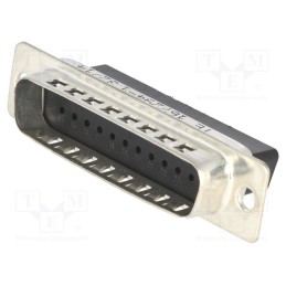 1 pcs x TE Connectivity - 167294-1 - D-Sub, PIN: 25, male, for cable, Type: w/o contacts, A: 39mm, B: 8.4mm