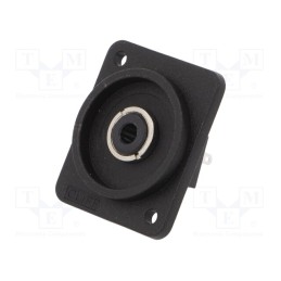 1 pcs x CLIFF - CP303100X - Socket, Jack 3,5mm, female, stereo, ways: 3, soldering, black, XRP