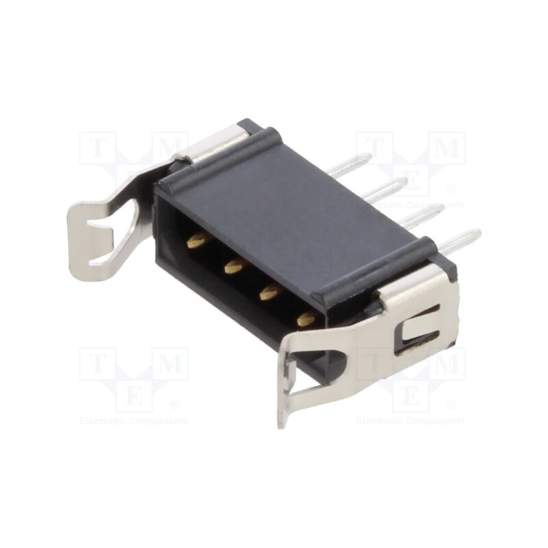 1 pcs x HARWIN - M80-8820442 - Socket, PCB-cable/PCB, male, Datamate L-Tek, 2mm, PIN: 4, THT, 800V