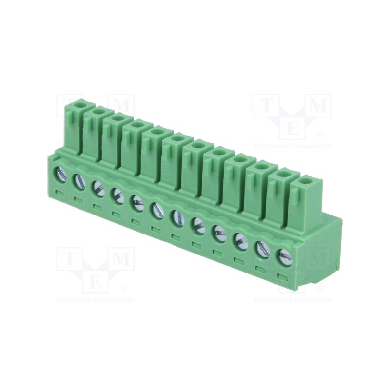 1 pcs x DEGSON ELECTRONICS - 15EDGK-3.81-12P-14-00A(H) - Pluggable terminal block, 3.81mm, ways: 12, straight, plug, female